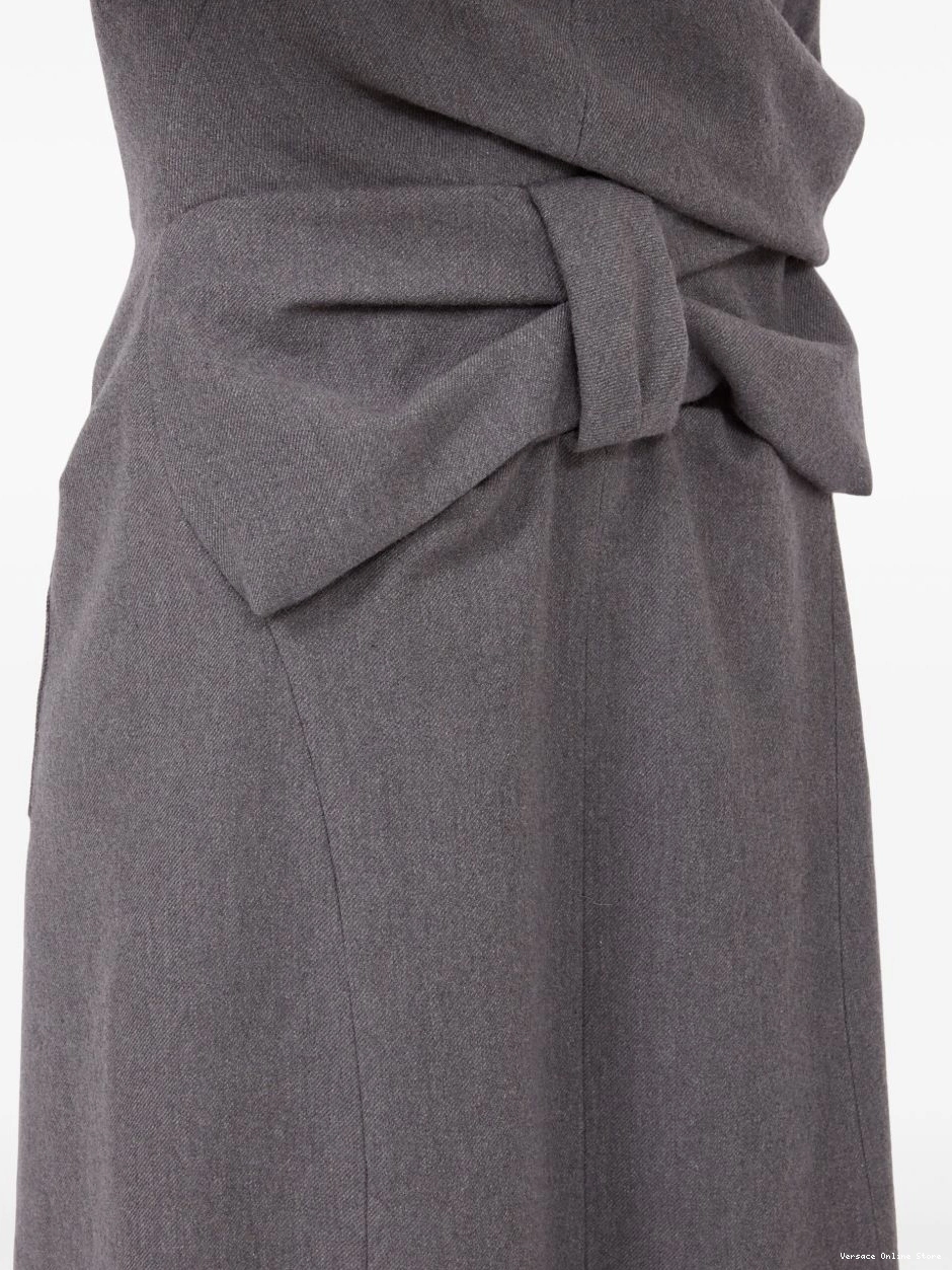 Cheap Women Versace midi dress bow-detailing 0709